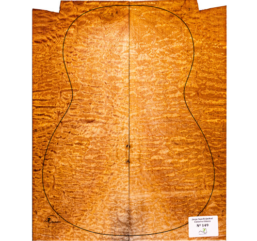 Juego Sapelli Quilted Guitarra Clásica MB Exclusive Nº149