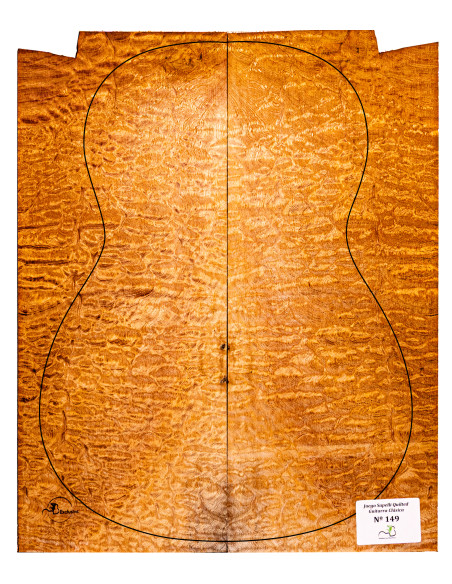 Quilted Sapele Set Nº149 Classical Guitar MB Exclusive