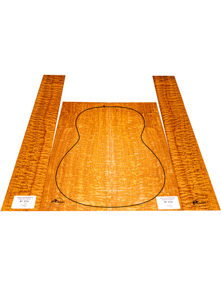 Jeu Guitare Classique Sapelli Quilted MB Exclusive Nº151 | Maderas Barber