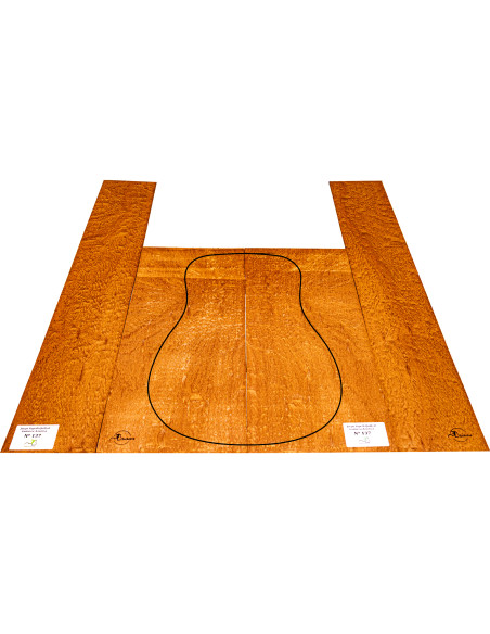 Quilted Sapele Set Nº137 Acoustic Guitar MB Exclusive | Maderas Barber