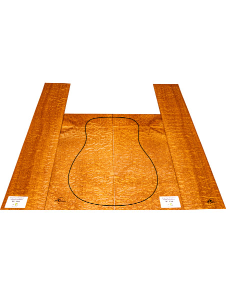 Quilted Sapele Set Nº116 Acoustic Guitar MB Exclusive | Maderas Barber