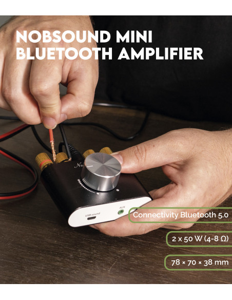 Amplificateur Bluetooth Nobsound Mini | Maderas Barber
