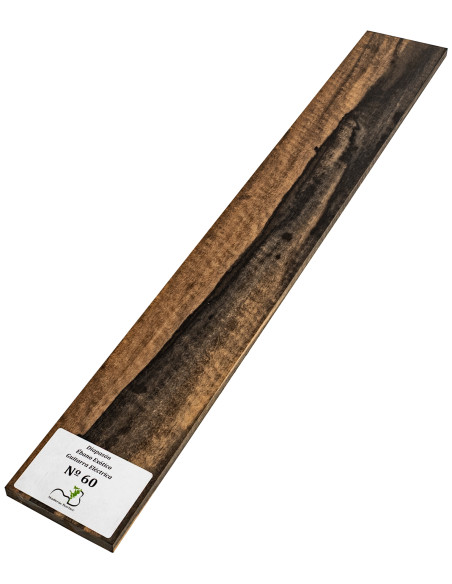 Tastiera ebano esotico chitarra elettrica/acustica/Archtop MB Exclusive n.60 | Maderas Barber