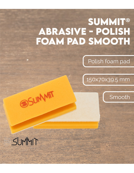 Esponja Abrasiva para Pulir SUMMIT® (Suave) | Herramientas Luthier