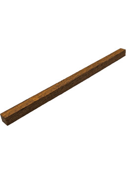 Baqueta Wengué 450x20x20mm