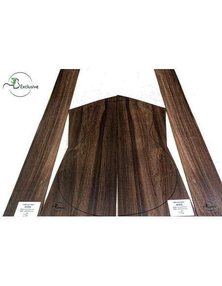 Set Único de Palo Santo de Río Nr. 252 Konzertgitarre MB Exclusive