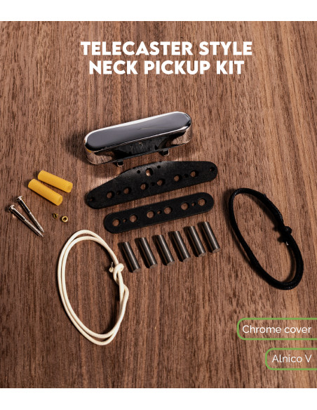 Kit pickup Mástil para Guitarra Estilo Telecaster | Maderas Barber