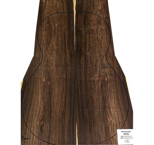 Juego Único de Palo Santo de Río Nº 231 Guitarra Clásica MB Exclusive