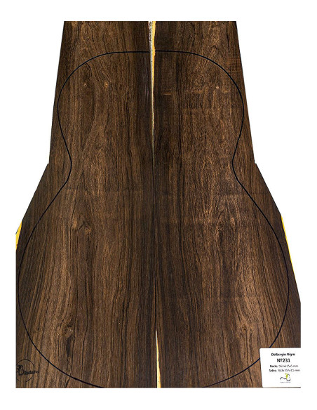Set Único de Palo Santo de Río n. 231 chitarra classica MB Exclusive