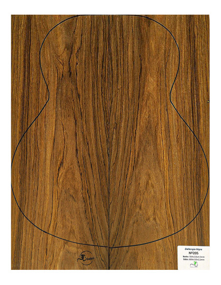 Set Único de Palo Santo de Río n. 205 chitarra classica MB Exclusive
