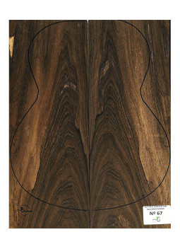 Juego Único de Palo Santo de Río Nº 67 Guitarra Clásica MB Exclusive