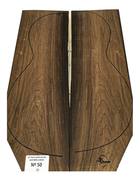 Set de Palo Santo de Río n. 50 | chitarra classica| pezzos Únicas