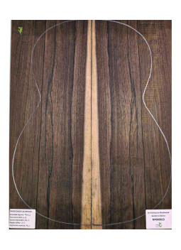 Set Malaysian Blackwood Master Klassik MB Exclusive Nr.000013 | Maderas Barber