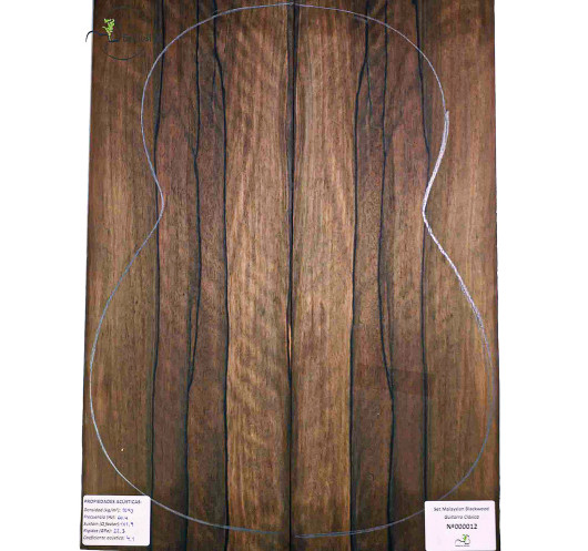 Set Malaysian Blackwood Master chitarra classica MB Exclusive n.000012 | Maderas Barber