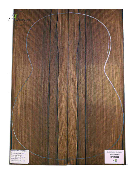 Set Malaysian Blackwood Master classica MB Exclusive n.000011| Maderas Barber