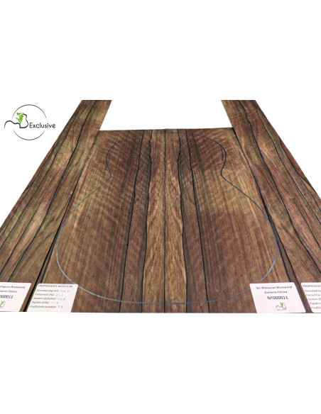 Set Malaysian Blackwood Master Klassik MB Exclusive Nr.000011| Maderas Barber