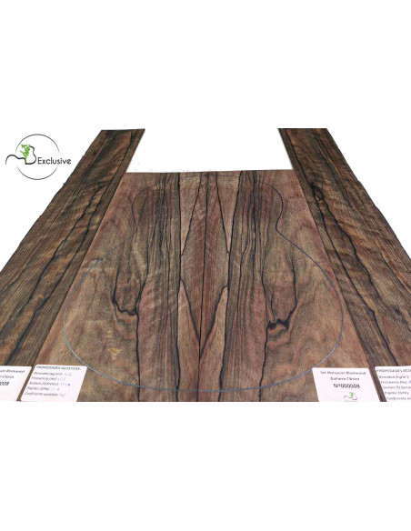 Malaysian Blackwood Set Classic Guitar MB Exclusive Nº174|Maderas Barber
