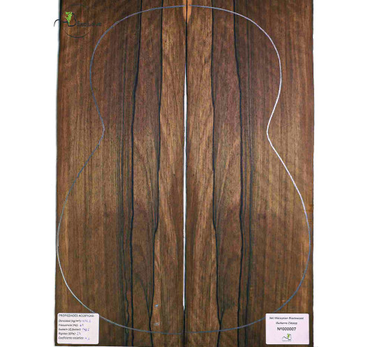 Jeu Malaysian Blackwood MB Exclusive Nº173 Guitare Classique|Maderas Barber