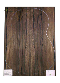 Set Malaysian Blackwood chitarra classica MB Exclusive n.170 | Maderas Barber