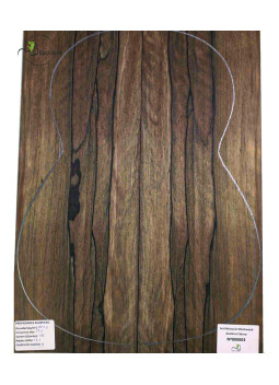 Set Malaysian Blackwood chitarra classica MB Exclusive n.169 | Maderas Barber
