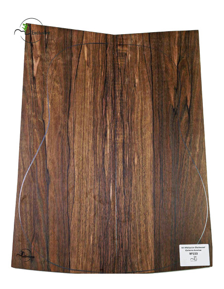 Jeu Malaysian Blackwood Guitare Acoustique MB Exclusive Nº153 |Maderas Barber