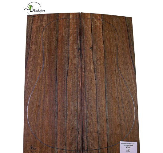 Malaysian Blackwood Set Nº147 Acoustic Guitar MB Exclusive | Unique Pcs