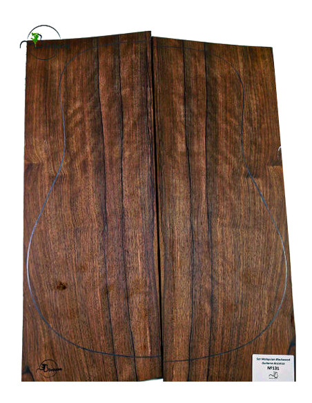 Malaysian Blackwood Set Nº131 Acoustic Guitar MB Exclusive | Unique Pcs