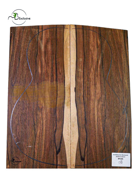 Malaysian Blackwood Set Nº105 Classical Guitar MB Exclusive | Unique Pcs