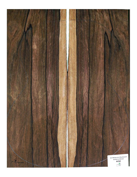 Malaysian Blackwood Set Nº82 Classical Guitar MB Exclusive | Unique Pcs