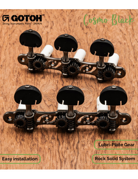 Meccanica Gotoh Cosmo 35G510S/KB-CK chitarra classica | Maderas Barber