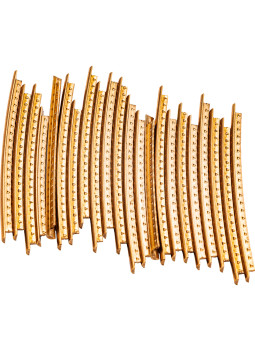 Trastes Hosco Phosphor Bronze Medium Jumbo Set de 24