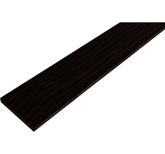 Diapasón Brankowood® FSC 100% Negro A+ 720x90x9 mm