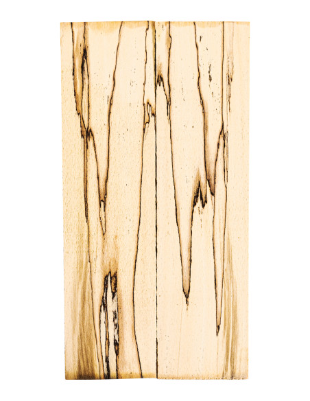 Spalted Beech Symmetrical Headplate Acoustic / Classical / Archtop Guitar