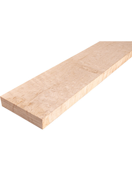 Birdseye Maple Neck Blank AA 850 × 105 × 25 mm | Maderas Barber
