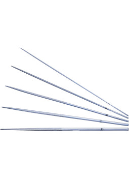 Limas Redondas Hosco TL-BF5LR Anti-Obstrucción Set 5 Piezas