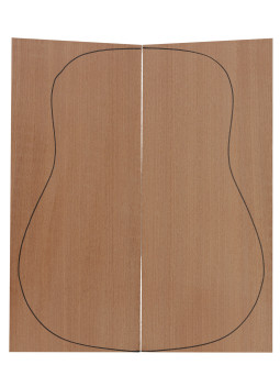 Juego Sapelli Quilted Nº7 Guitarra Acústica | Piezas Únicas | Piezas