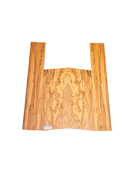 Jeu Hêtre Spalted Nº2 Guitare Acoustique MB Exclusive | Maderas Barber