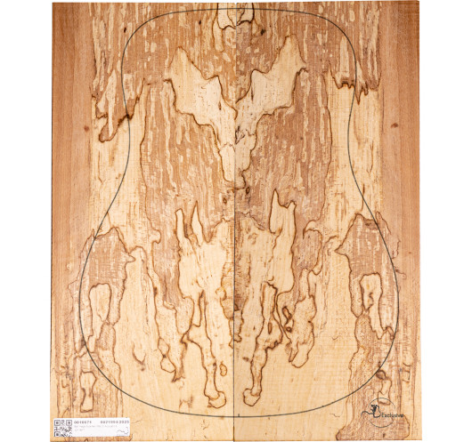 Juego Haya Spalted Guitarra Acústica MB Exclusive Nº4