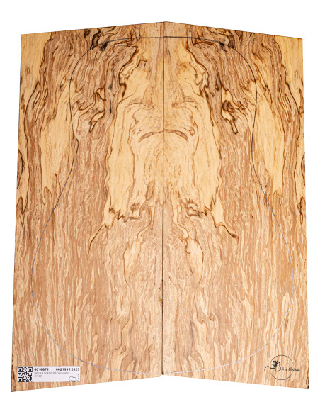 Juego Haya Spalted Guitarra Acústica MB Exclusive Nº5