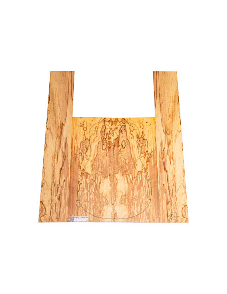 Set spalted Buche Akustikgitarre MB Exclusive Nr.7 | Maderas Barber