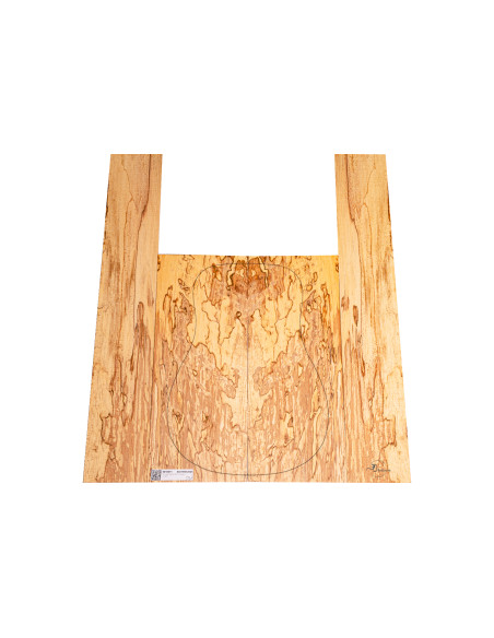 Jeu Hêtre Spalted Nº8 Guitare Acoustique MB Exclusive | Maderas Barber