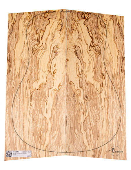 Juego Haya Spalted Guitarra Acústica MB Exclusive Nº9