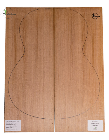 Red Cedar Classical Guitar Top MB Exclusive Nº 000023