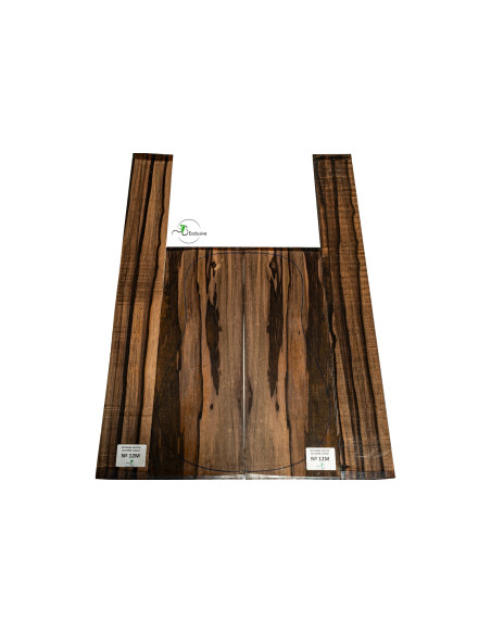Set exotisches Ebenholz Nr.12M Konzertgitarre | Maderas Barber