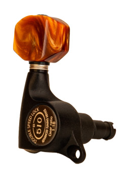 Clavijero Gotoh SGS510ZMG/P8-LBS - Negro Satinado - Botones Ámbar Nacarado - Bloqueo