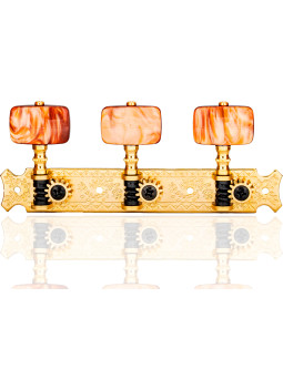 Clavijero Gotoh 35G620/1R-GGC5 - Dorado - Botones Cobre Nacarado
