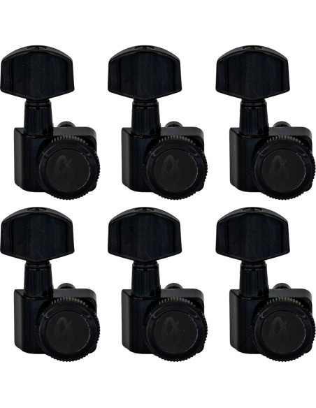 Fender Locking Stratocaster Telecaster Tuning Machines Black | Maderas Barber