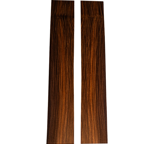 Santos Rosewood FSC 100% AAA acoustic guitar sides with strong figuring and expressive color