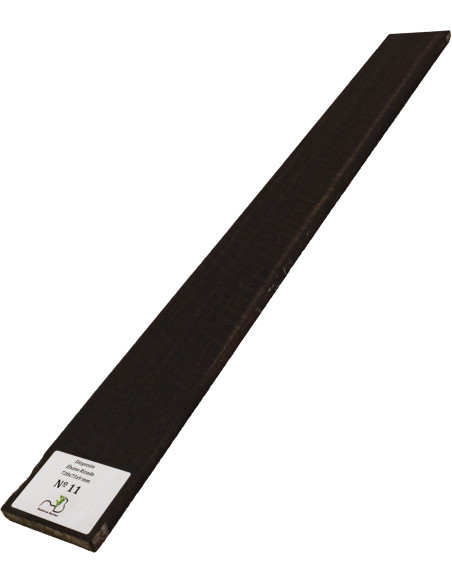 Curly Ebony Fingerboard 720x75x9 mm MB Exclusive No.11, full view