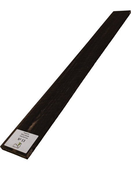 Curly Ebony Fingerboard 720x75x9 mm MB Exclusive No.13, full view